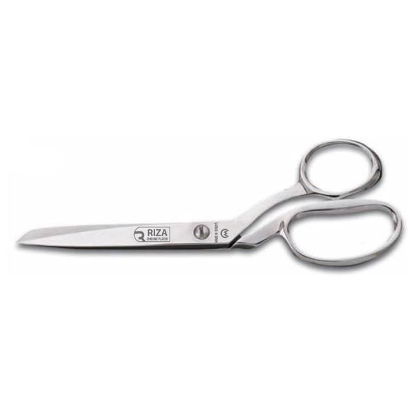 Rıza M-A3157-9 Tekstil / Yatık Regula Makası No: 9 inç / 22,86 cm - Nikel Kaplama - Image 1
