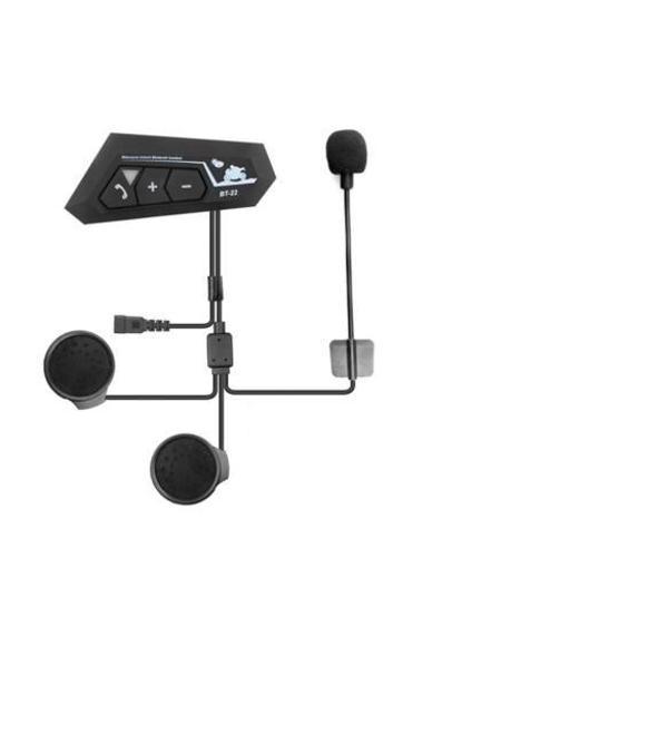 Bt22 Kask Kulaklık Bluetooth Motosiklet Kulaklık 5.0 Bluetooth Interkom Motorsiklet Kulaklık - Image 1