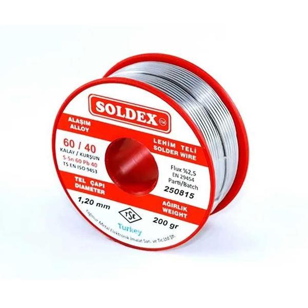 60-40 Lehim Teli 200 Gr 1 mm - Sn:60 / Pb:40 - Image 1