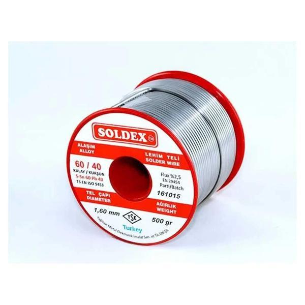 60-40 Lehim Teli 500 Gr 0.50 mm - Sn:60 / Pb:40 - Image 1