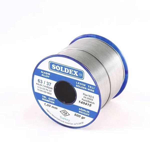 63-37 Lehim Teli 200 Gr 1,2 mm, Sn:63 - Pb:37 - Image 1