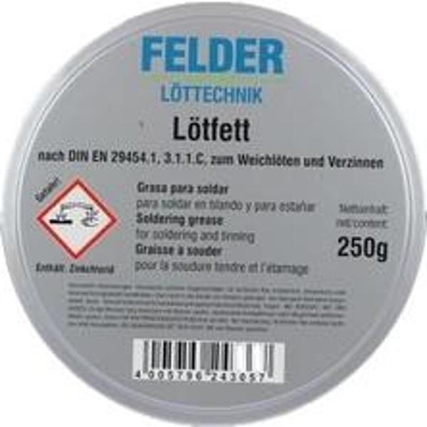 Felder Lötfett Lehim Pastası 250 Gr - Image 1