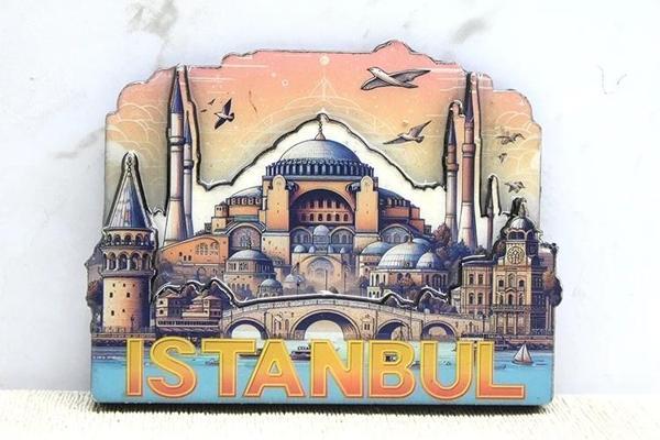 Ahşap İstanbul Temalı Magnet Alk4364 - Image 1