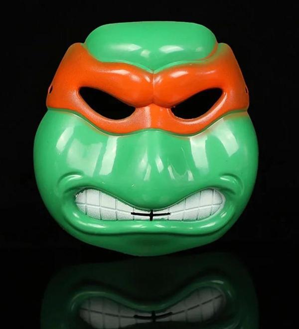 Ninja Kaplumbağalar Maskesi Michelangelo Maskesi - Image 1