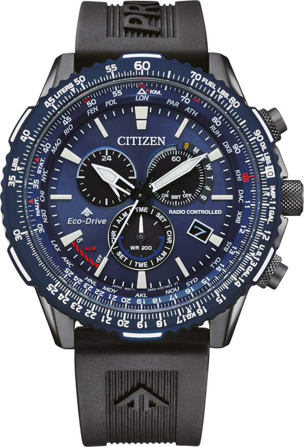 Citizen Promaster Eco-Drive Radio Controlled CB5006-02L Erkek Kol Saati - Image 1