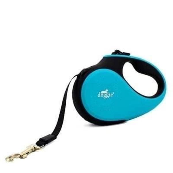 Doggie Soft Otomatik Köpek Uzatma Tasması Large Açık Mavi 50 Kg 5 Mt - Image 1