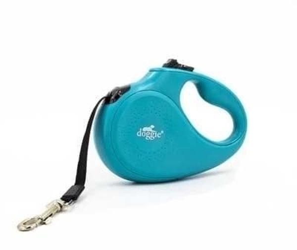 Doggie Master Otomatik Köpek Uzatma Tasması Xsmall Açık Mavi 12 Kg 3 Mt - Image 1