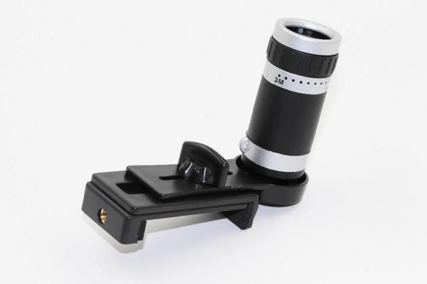 8x18 Zoom Teleskop Telefon Kamera Lensi Mini El Dürbünü - Image 1