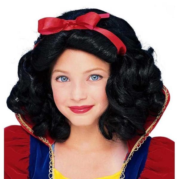 Pamuk Prenses Peruğu Kırmızı Fiyonklu - Image 1