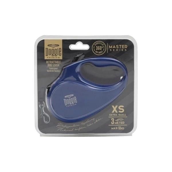 Doggie Master Otomatik Köpek Uzatma Tasması Xsmall Royal Mavi 12 Kg 3 Mt - Image 1