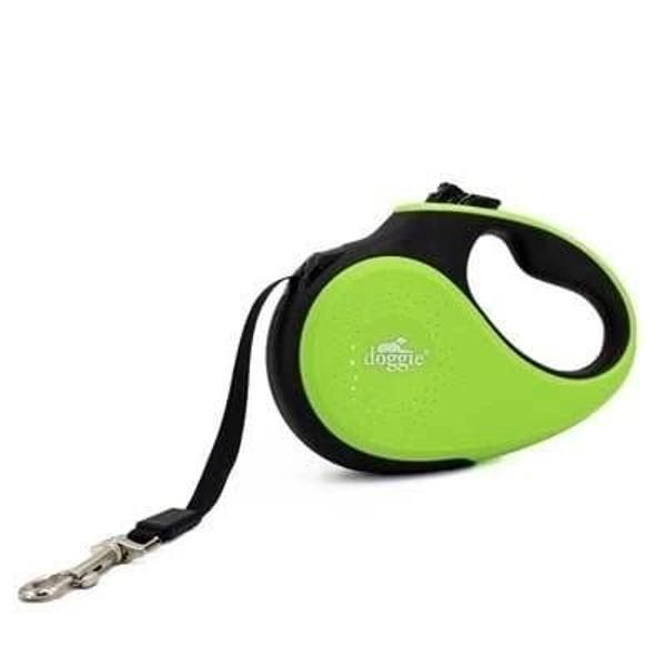 Doggie Soft Otomatik Köpek Uzatma Tasması Large Yeşil 50 Kg 5 Mt - Image 1