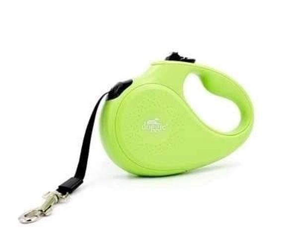 Doggie Master Otomatik Köpek Uzatma Tasması Medium Yeşil 25 Kg 5 Mt - Image 1