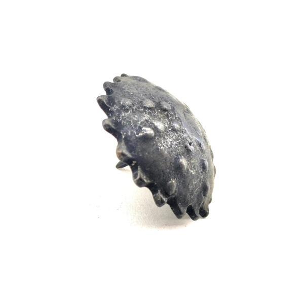 Antika Tarz Dekoratif Pirinç Yıldız Kabara - 42 Mm, Oksit - Image 1