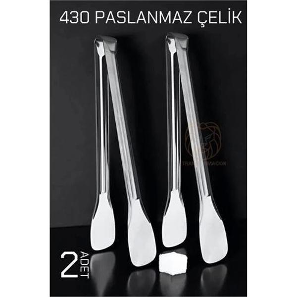 Mini Şeker Maşası Paslanmaz Zazzeri Classic 2 ADET - Image 1