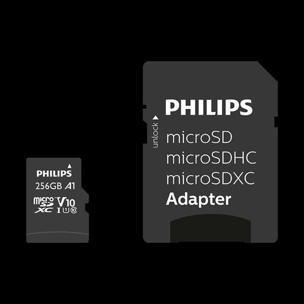 Phılıps 256gb Mıcro Sdxc 80 Mb/s C10 Fm25mp45b/00 - Image 1