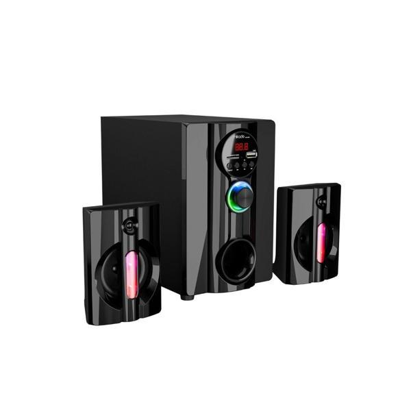 Mıkado Md-95bt, 20w, 2+1, Masaüstü, Fm/bt/sd/usb, Rgb Aydınlatma, Siyah Kasa, Speaker - Image 1
