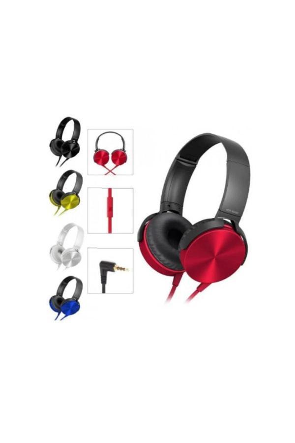 EXTRA BASS Extra Bas Mdr-Xb 450Ap Kulak Üstü Kablolu Kulaklık - Image 1