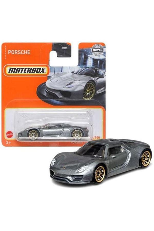 Matchbox Porsche 918 Spyder (1/64) Gri - 2022 Üretim - Image 1