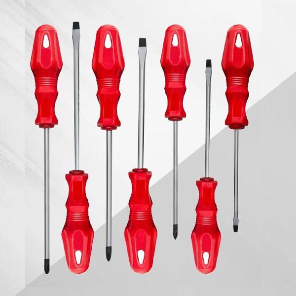 7 li Tornavida Seti 4 Adet Düz - 3 Adet Yıldız Tornavida - Image 1