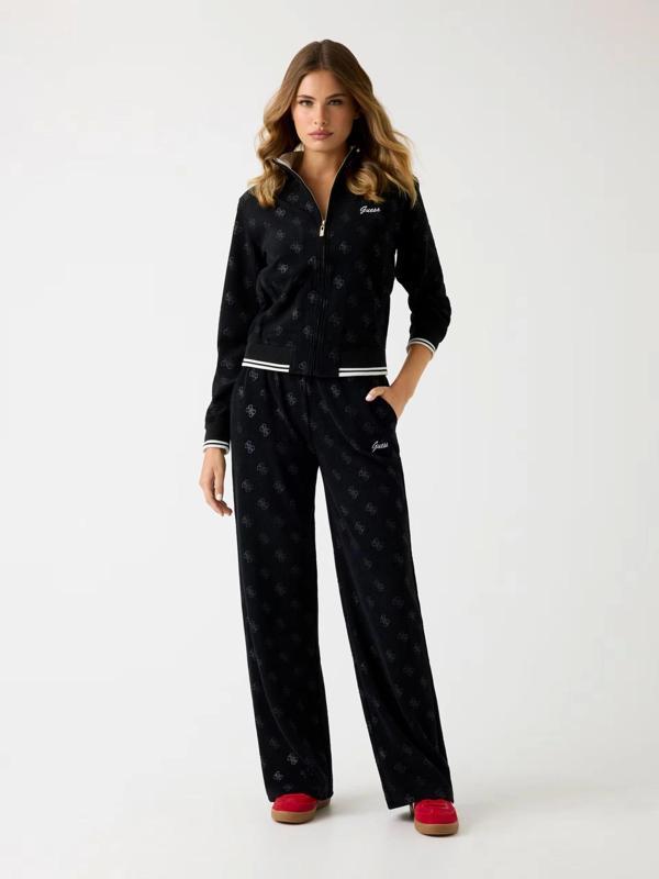 Guess Paulina Kadın Siyah Aktif Loose Fit Eşofman Altı V5BB00K1902-JBLK - Image 1