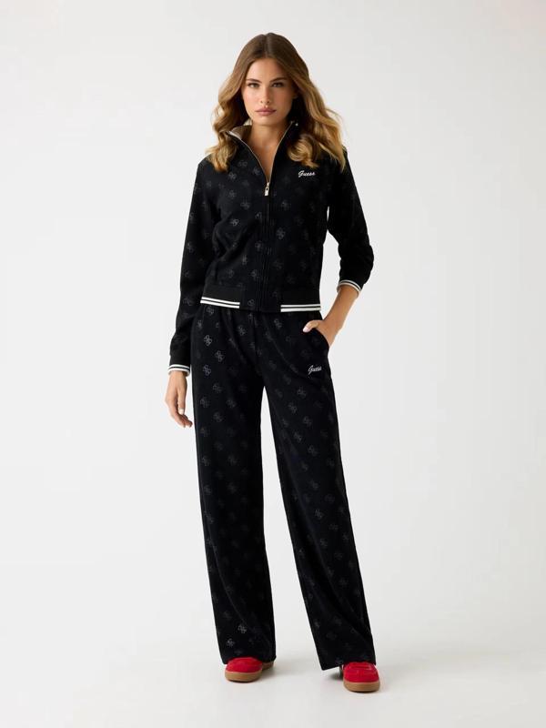 Guess Paulina Kadın Siyah Aktif Loose Fit Eşofman Altı V5BB00K1902-JBLK - Image 1