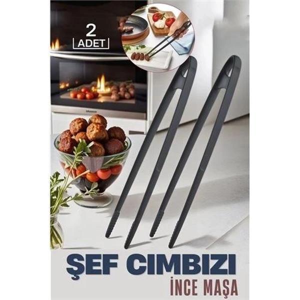 Şef Cımbızı İnce Maşa Kragness Design - Image 1