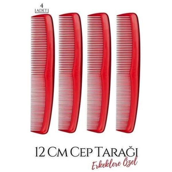 12 Cm Erkek Cep Tarağı 4 ADET - Image 1