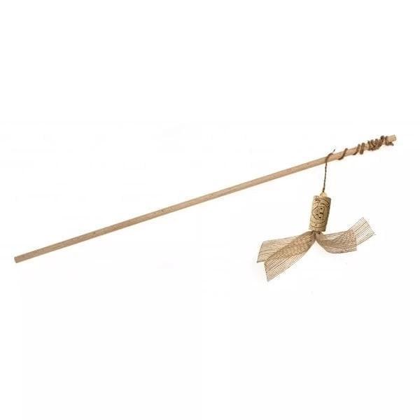 Aquael Ecomfy Toy Gaia Rod Ahşap Kedi Oltası Oyuncağı 50 Cm - Image 1