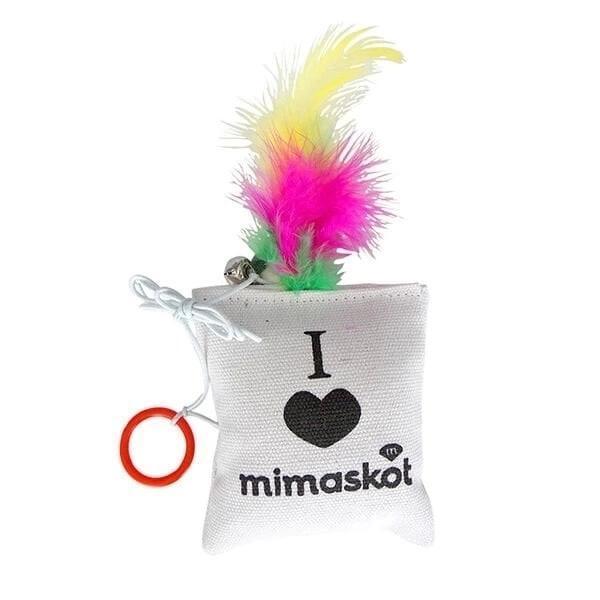 Eastland Parmağa Takılan Tüylü Peluş Kedi Oyuncağı 8x9 Cm - Image 1
