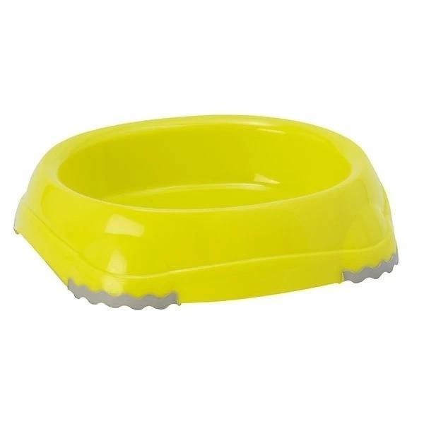Moderna Smart Plastik Kedi ve Köpek Mama ve Su Kabı Sarı 210 Ml - Image 1