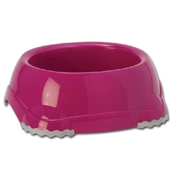 Moderna Smart Plastik Kedi ve Köpek Mama ve Su Kabı Fuşya 315 Ml - Image 1
