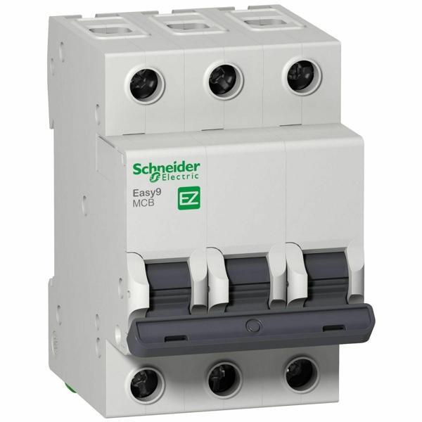 Schneider 3x10 Amper 3 Fazlı 6kA C Tipi Otomatik Sigorta EZ9F5631 - Image 1