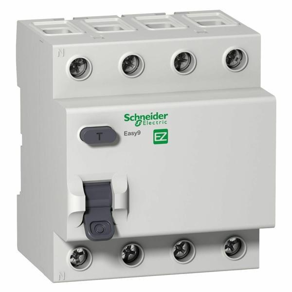 Schneider 4x63A 300 mA Trifaze Kaçak Akım Rölesi 0 5kA EZ9R63463 - Image 1