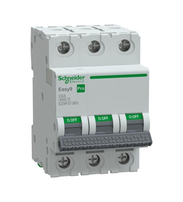 Schneider Electric Ez9f57363 3x63a C 6ka Otomatik Sigorta Easy9 Pro - Image 1
