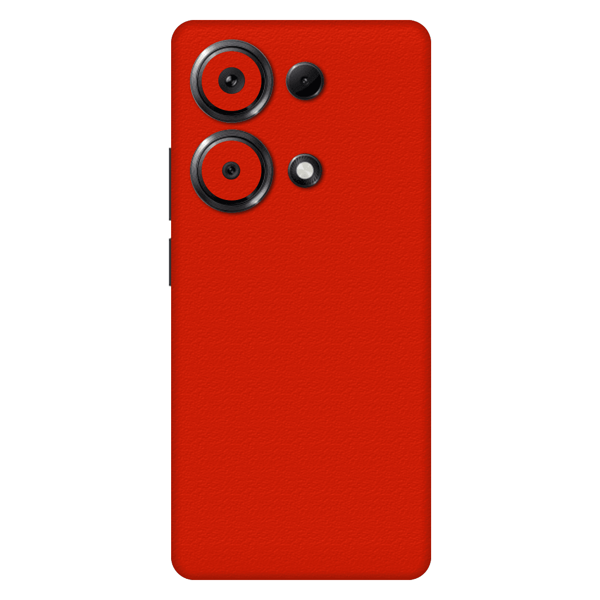 Papscover Xiaomi Redmi Note 13 Pro 4G Kaplama Dokulu Kırmızı - Image 1