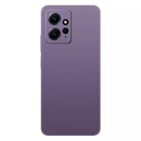 Papscover Redmi Note 12 Kaplama Dokulu Derin Mor - Image 1