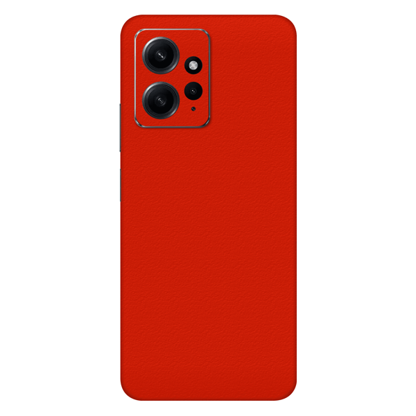 Papscover Redmi Note 12 Kaplama Dokulu Kırmızı - Image 1