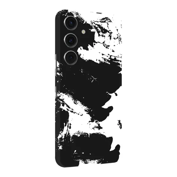 Papscover Samsung A54 Kaplama Siyah Beyaz - Image 1