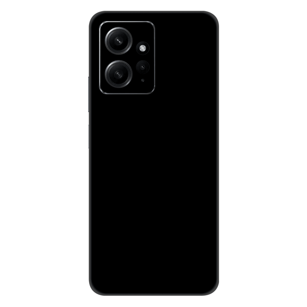 Papscover Redmi Note 12 Kaplama Mat Siyah - Image 1