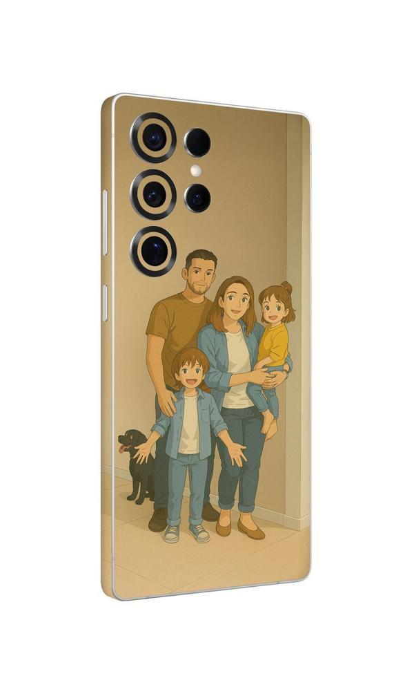 Papscover Ghibli Tarzı Özel Baskılı Samsung Kaplama - Image 1