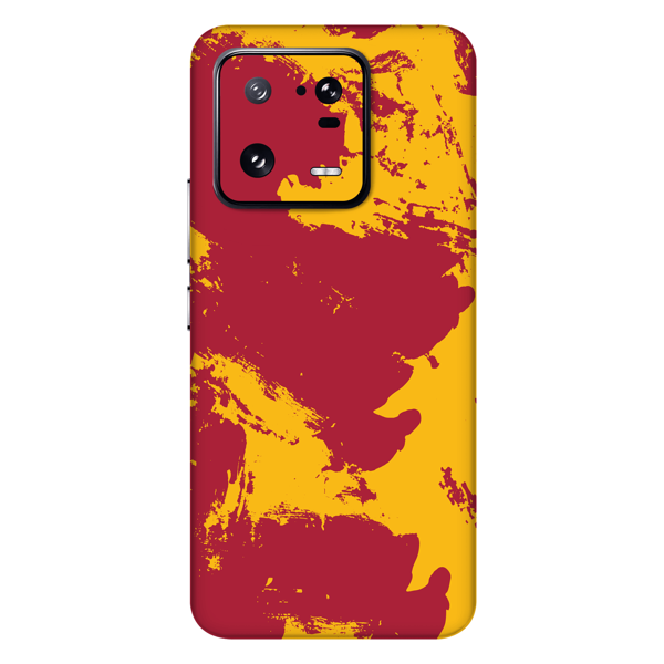Papscover Xiaomi 13 Pro Kaplama Sarı Kırmızı - Image 1