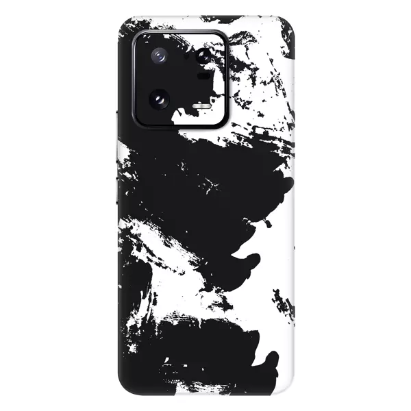 Papscover Xiaomi 13 Pro Kaplama Siyah Beyaz - Image 1