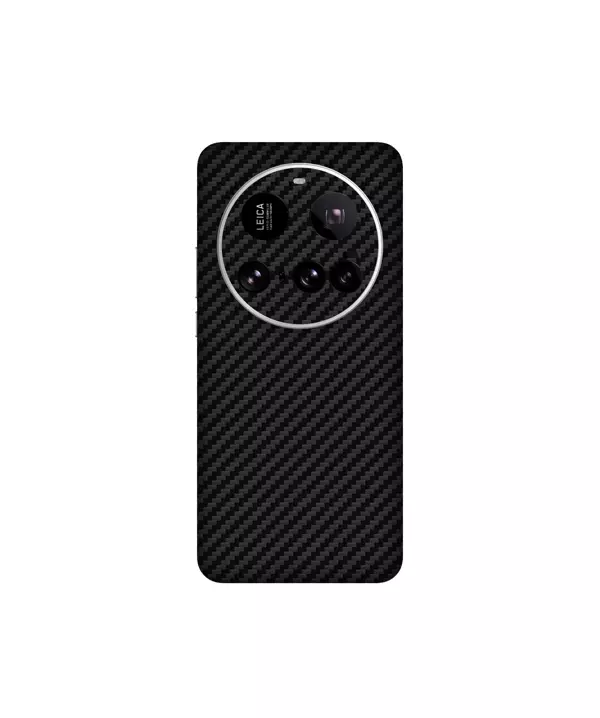 Papscover Xiaomi 15 Ultra Kaplama Siyah Karbon Fiber - Image 1