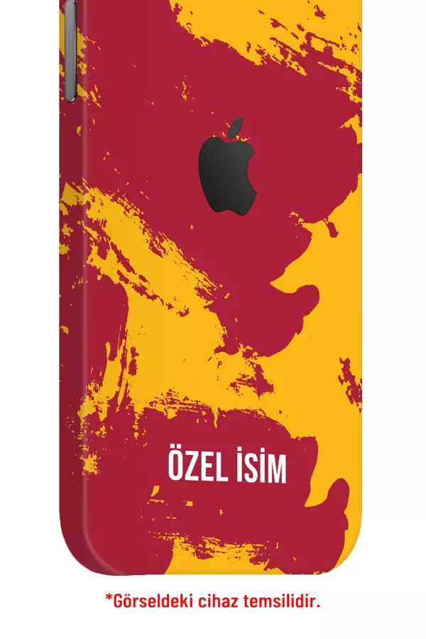 Papscover Xiaomi Mi 11 Lite Kaplama Sarı Kırmızı - Image 1