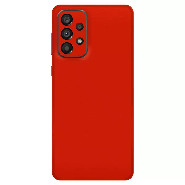 Papscover Samsung A73 Kaplama Dokulu Kırmızı - Image 1