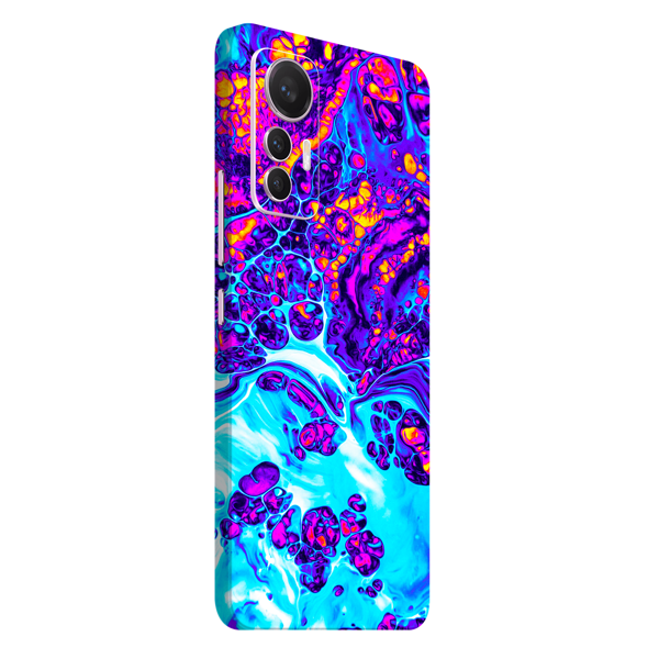 Papscover Xiaomi 12 Lite Kaplama Mistik Mor Dalga - Image 1