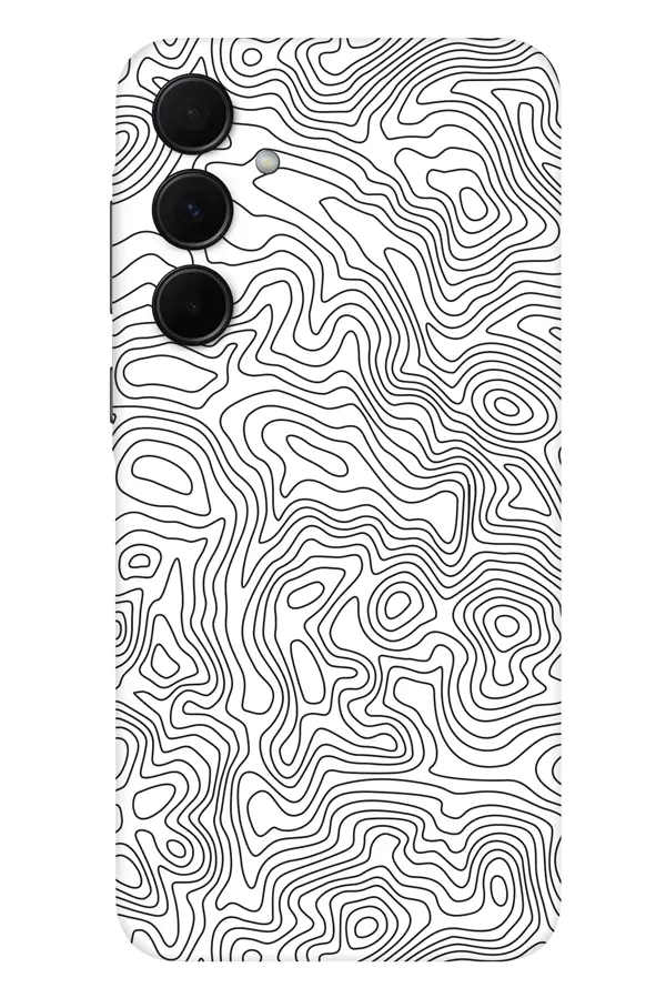 Papscover Samsung Galaxy A25 5G Kaplama Beyaz İzohips - Image 1