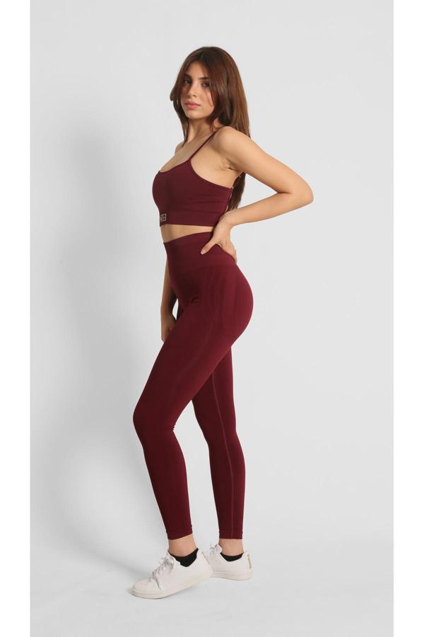 Ntb Nature The Brand Ntb Seamless Scrunch Push-Up Leggings | Yüksek Bel Büzgülü Toparlayıcı Dikişsiz Tayt - Image 1