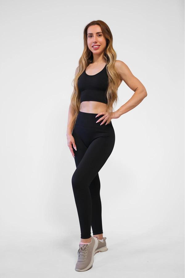 Ntb Nature The Brand Ntb Yüksek Bel Kalça Toparlayıcı Dikişsiz Scrunch Tayt - Image 1