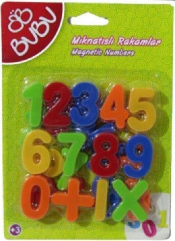 Bu-Bu Mıknatıslı Rakamlar 26 Parça Bubu00083 - Image 1